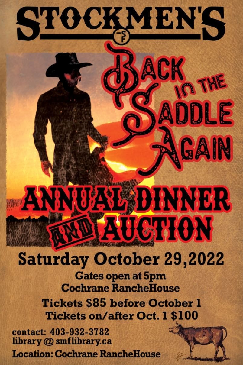 dinner and auction in Cochrane AB